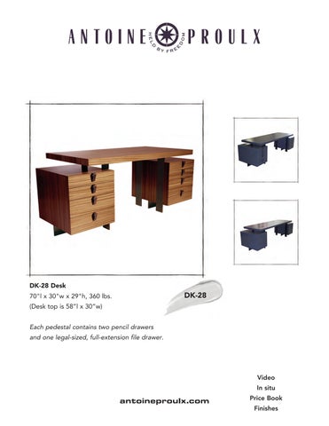 Antoine Proulx | Desks | 1-520-760-0037 第 4 页