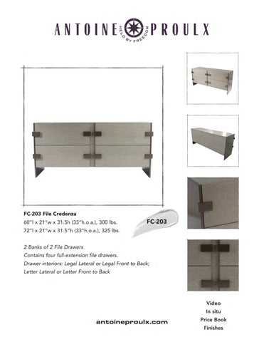 Antoine Proulx | File Cabinets | 1-520-760-0037 第 11 页