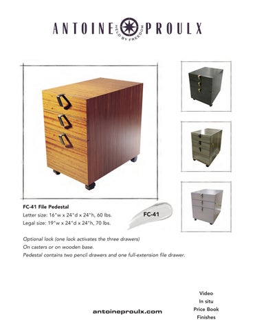 Antoine Proulx | File Cabinets | 1-520-760-0037 第 6 页