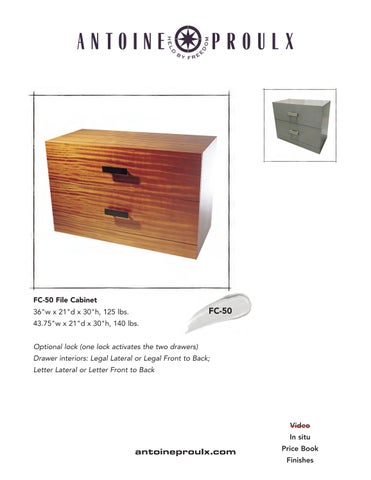 Antoine Proulx | File Cabinets | 1-520-760-0037 第 7 页