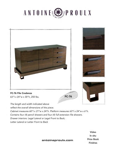 Antoine Proulx | File Cabinets | 1-520-760-0037 第 8 页