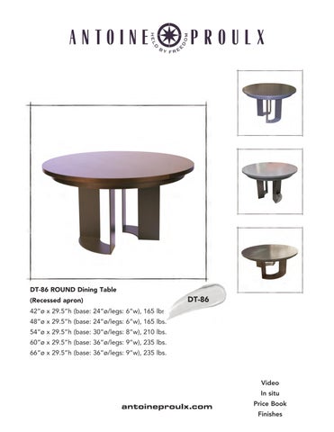 Antoine Proulx | Dining Tables | 1-520-760-0037 第 11 页