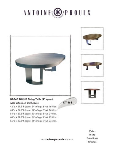 Antoine Proulx | Dining Tables | 1-520-760-0037 第 13 页