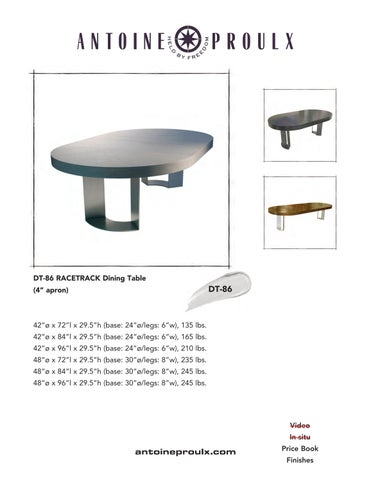 Antoine Proulx | Dining Tables | 1-520-760-0037 第 15 页