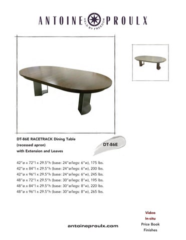 Antoine Proulx | Dining Tables | 1-520-760-0037 第 18 页