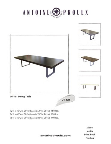Antoine Proulx | Dining Tables | 1-520-760-0037 第 23 页