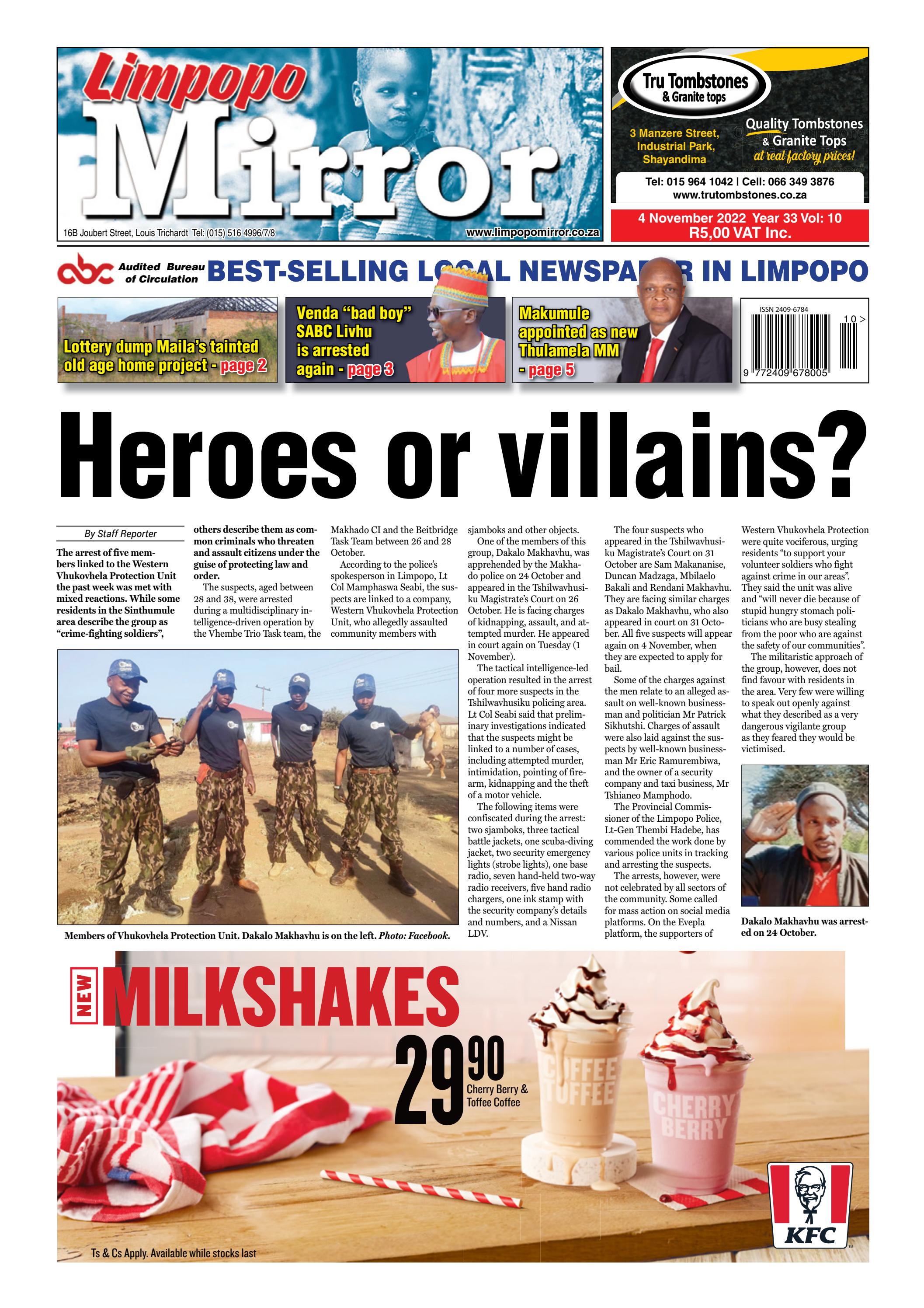 Limpopo Mirror 4 November 2022 by Zoutnet - Issuu