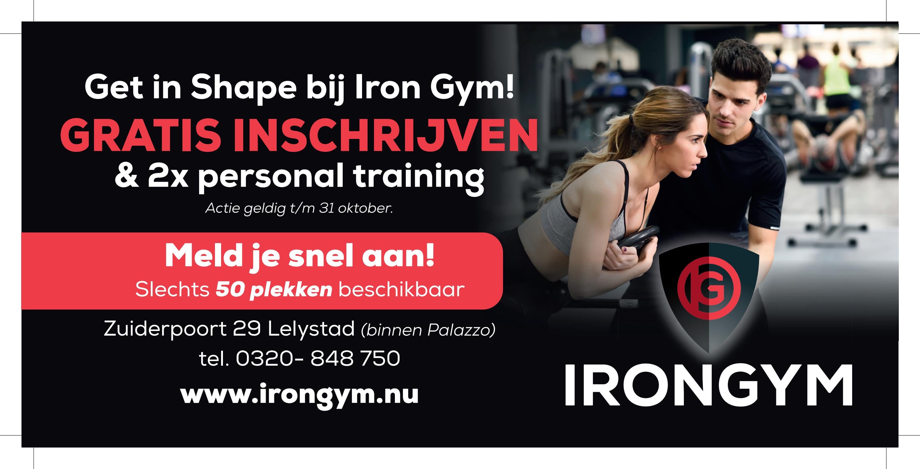 Voucher Iron Gym Lelystad by Fitness Media Issuu
