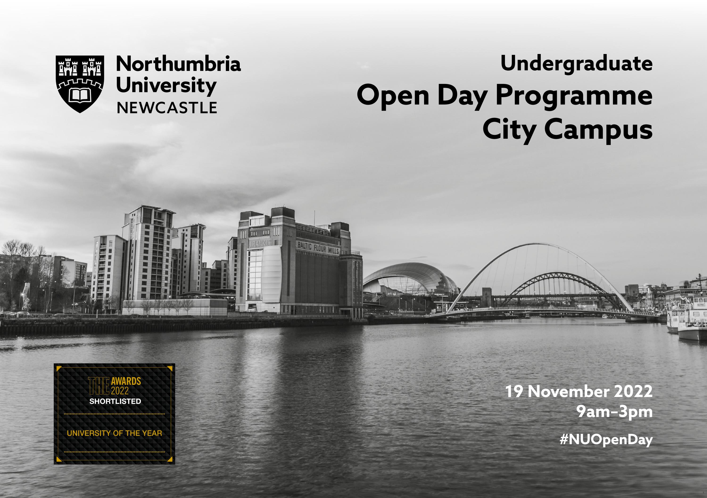 Undergraduate November Open Day Programme Northumbria University by Northumbria University Issuu