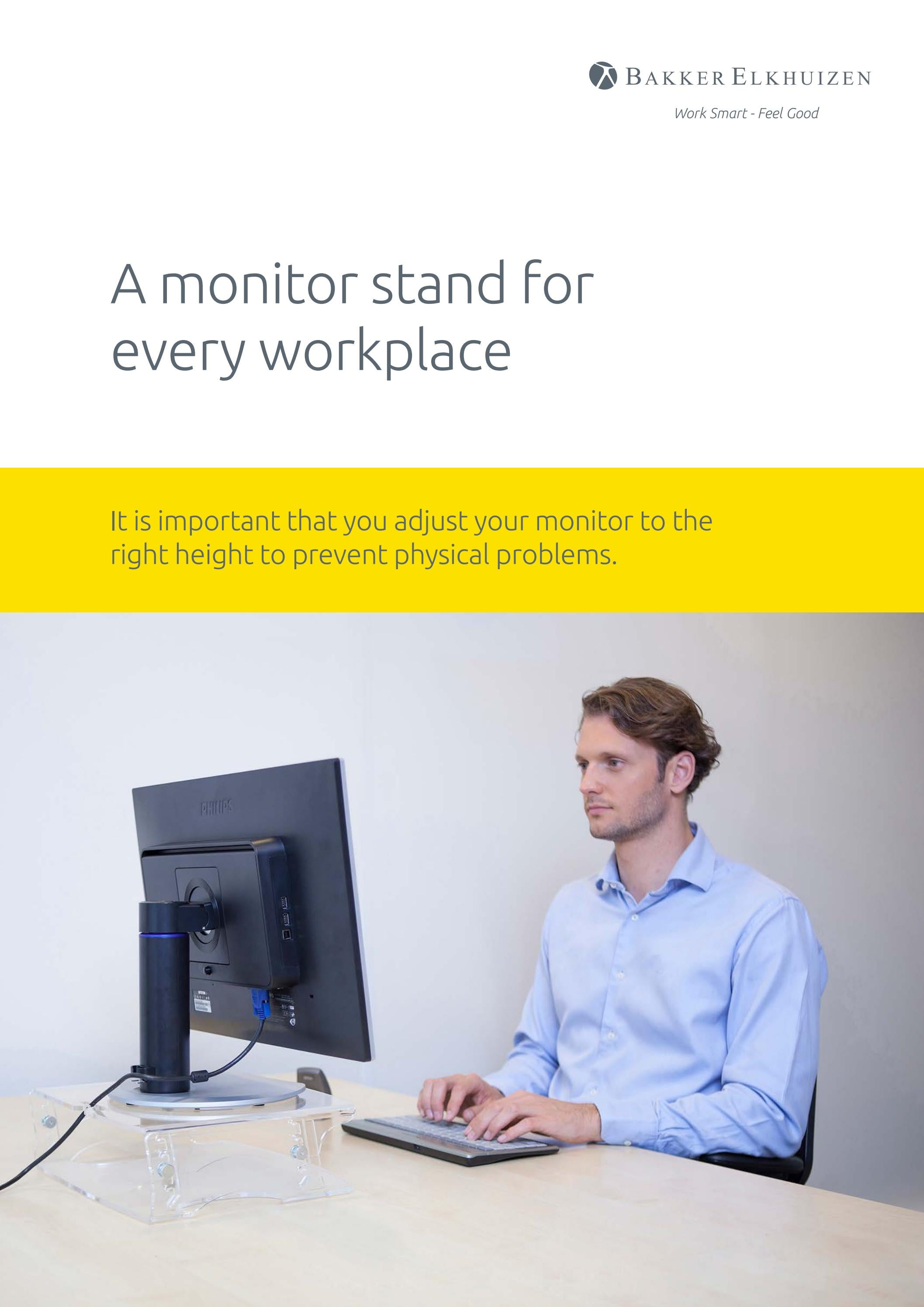 101A A Monitor Stand for every workplace by StudioLine Workplace