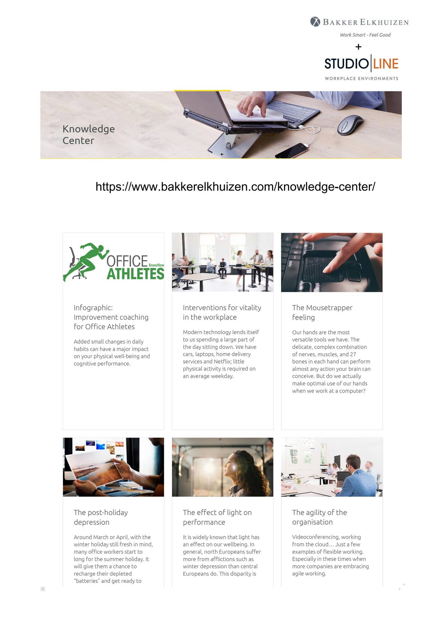 34 BakkerElkhuizen Knowledge Centre Listings by StudioLine Workplace ...