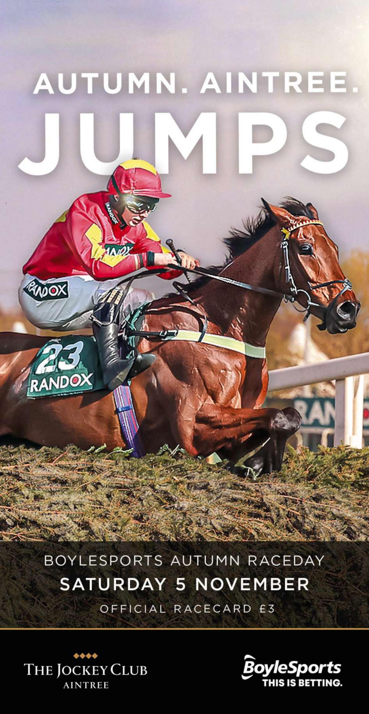Aintree Racecard Saturday 5th November by Weatherbys Issuu
