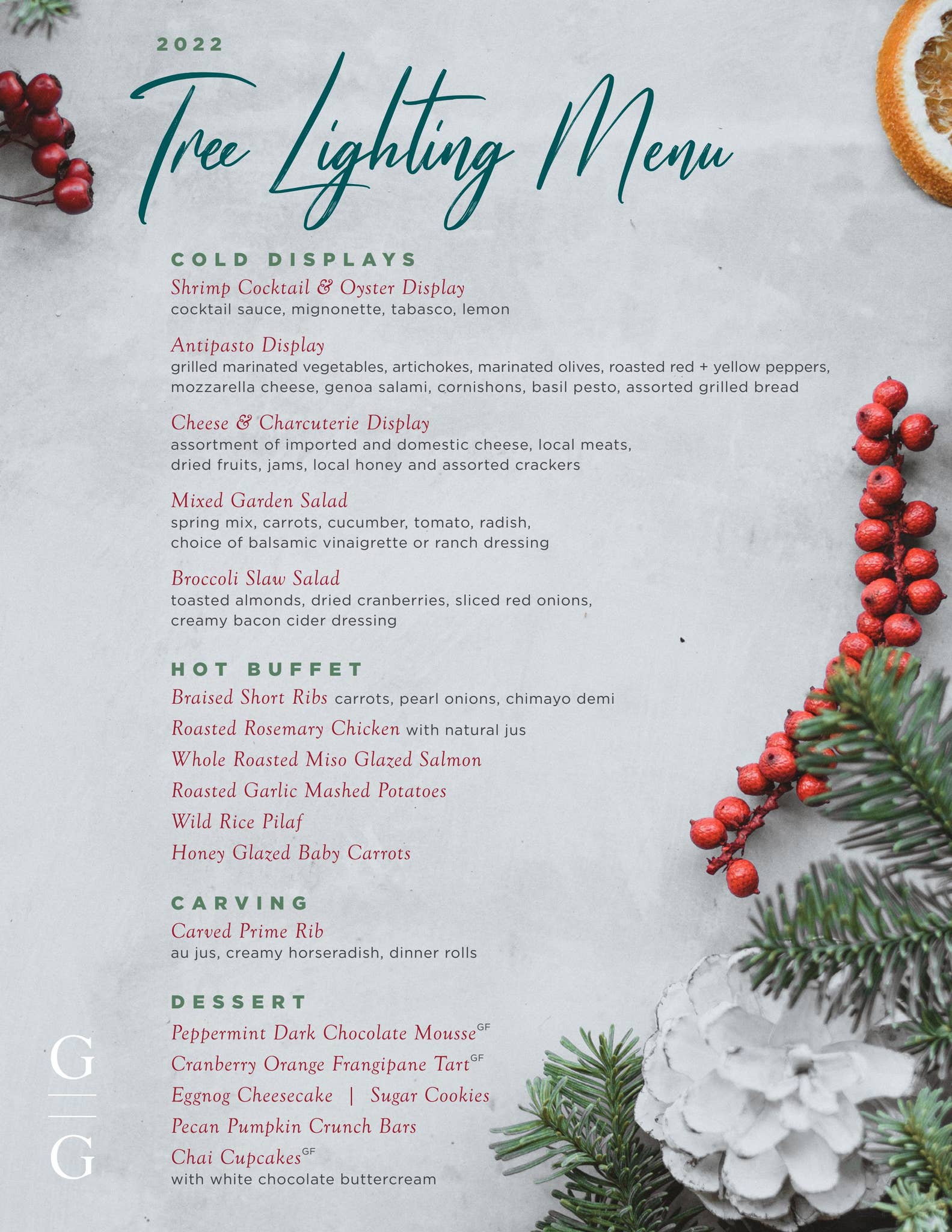 Tree Lighting Menu 2022 by gardenofthegodsresortandclub - Issuu