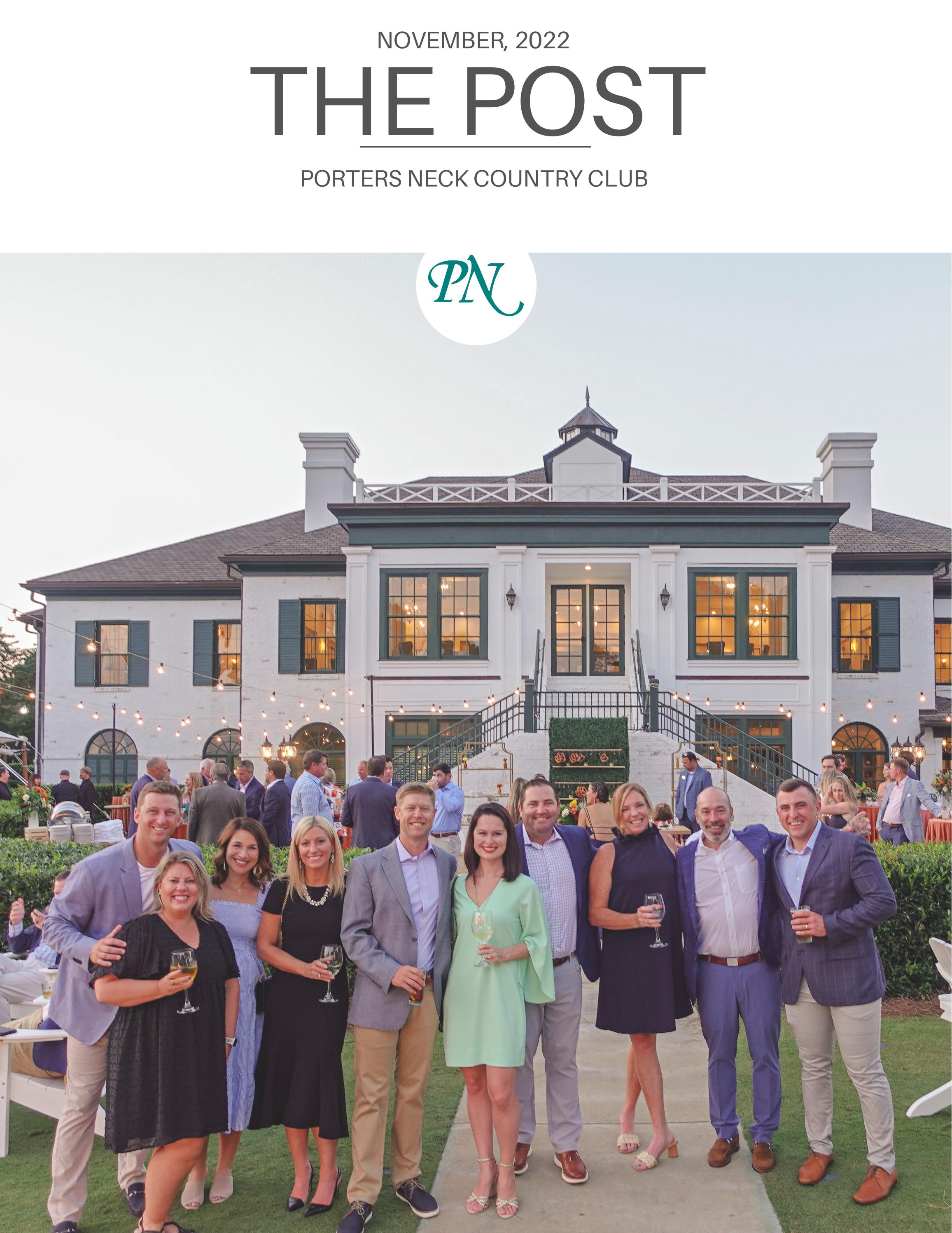 Porters Neck Country Club Newsletter, November by McConnell Golf Issuu