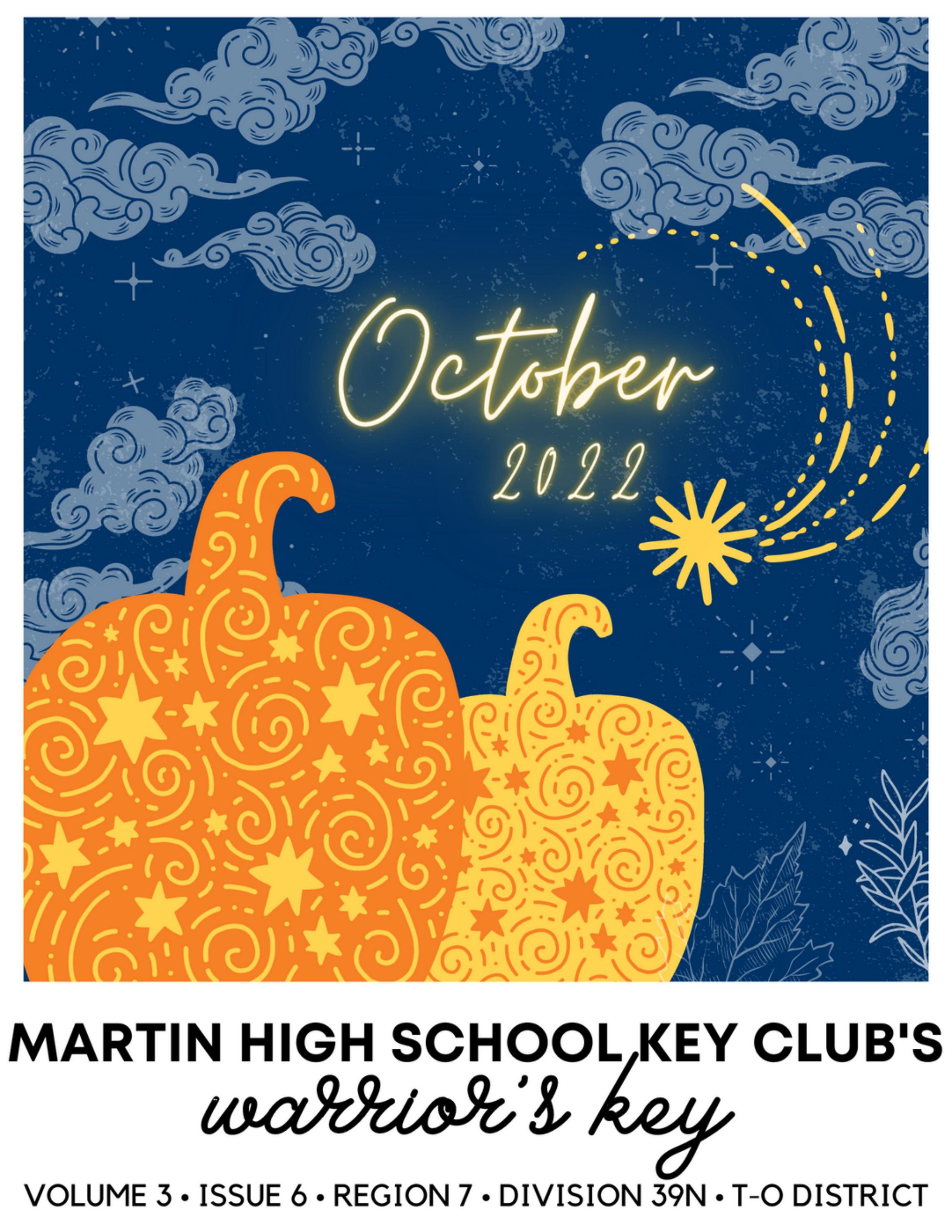 Martin High School Key Club October 2022 by Martin Key Club Issuu
