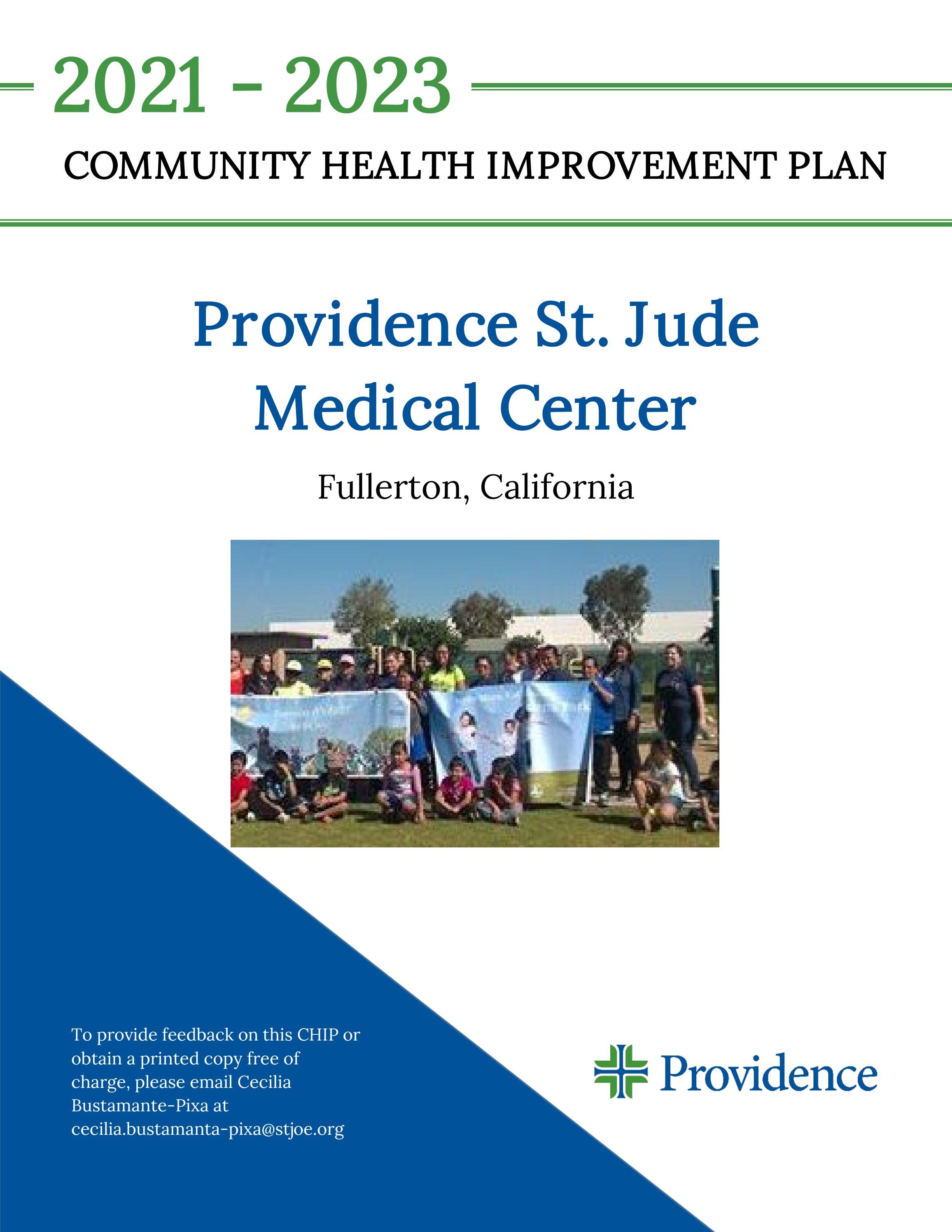 Providence St Jude Medical Center Community Health Improvement Plan 20212023 by advanceoc Issuu