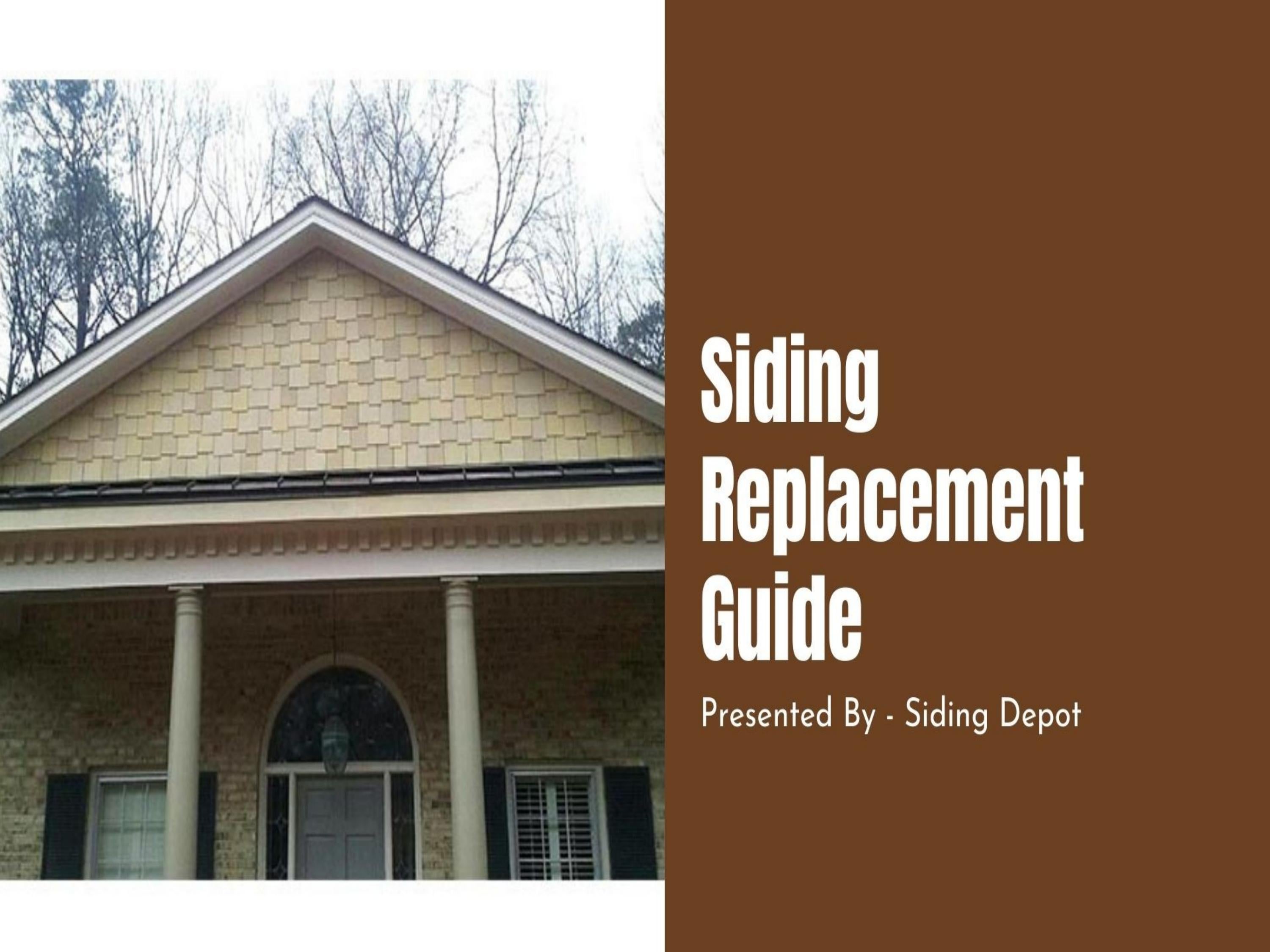 Siding Replacement Guide by Siding Depot Issuu