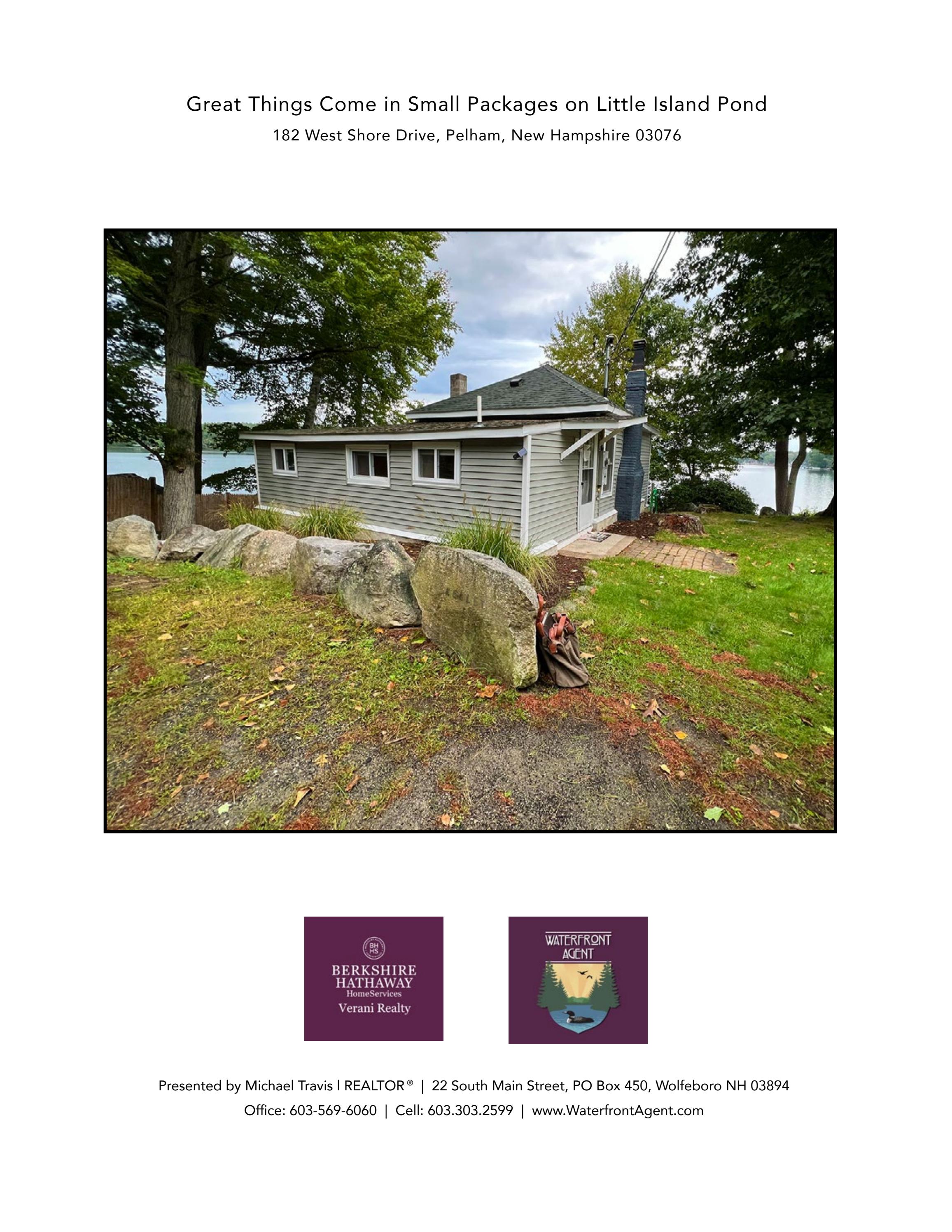 Lake Life on Great Island Pond by New Hampshire's Finest Real Estates