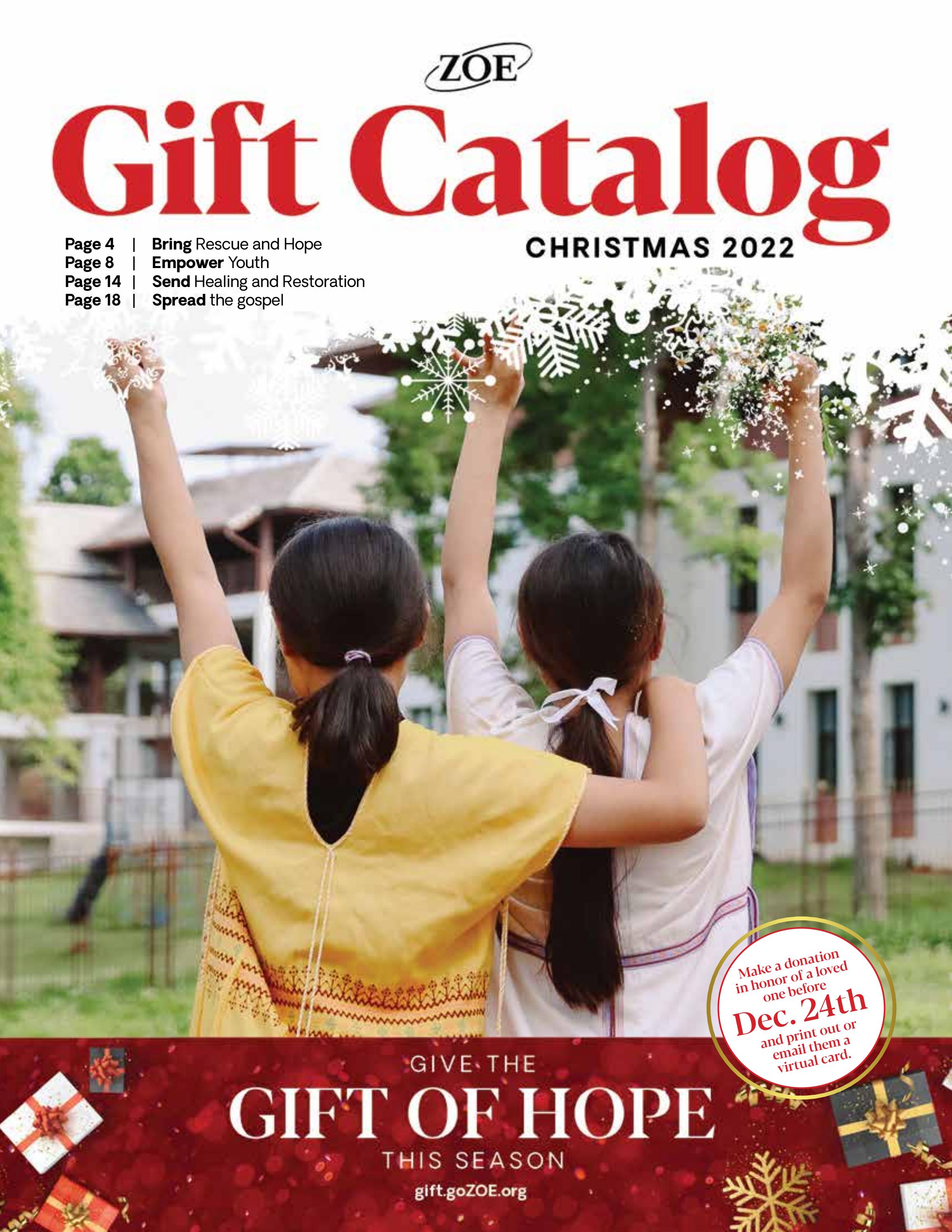 2022 ZOE Christmas Gift Catalog by gozoe Issuu