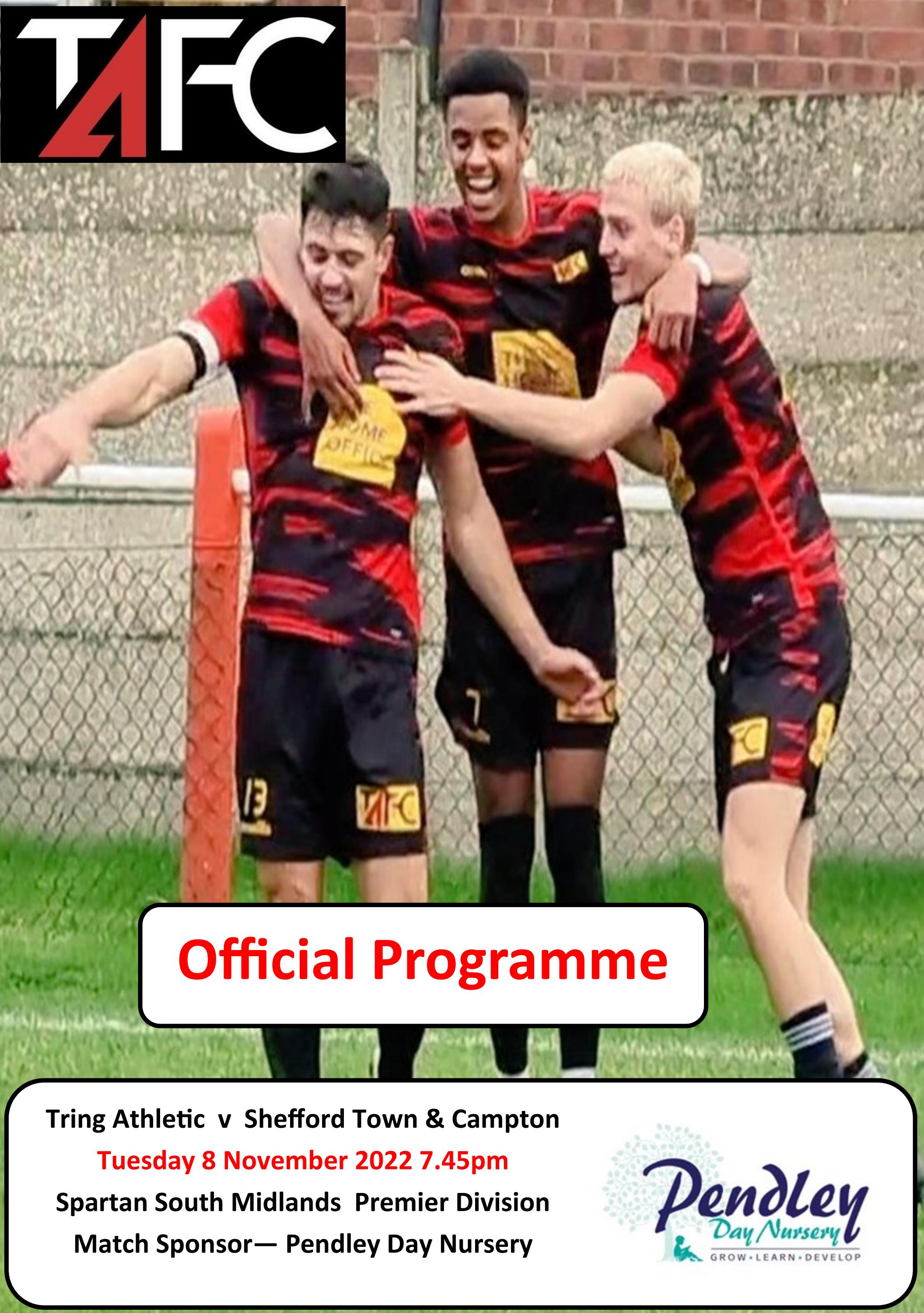 Tring Athletic vs Shefford Town & Campton by Tring Athletic Issuu