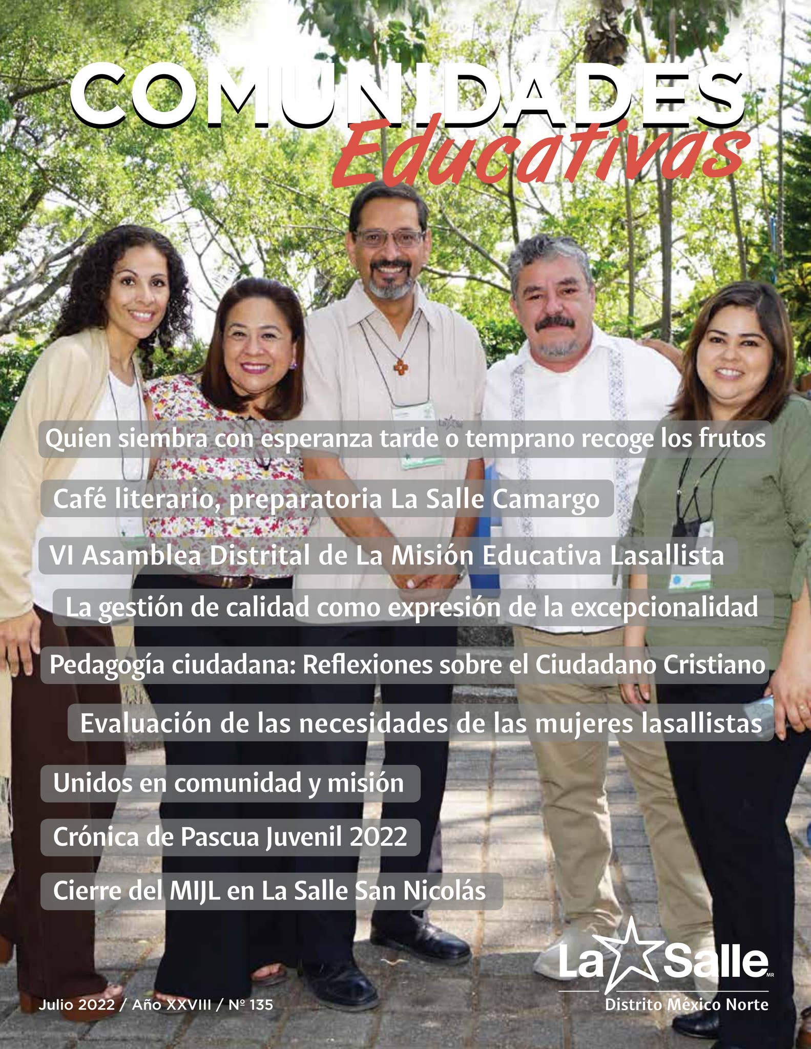 Revista de Comunidades Educativas 135 by La Salle Distrito México Norte ...