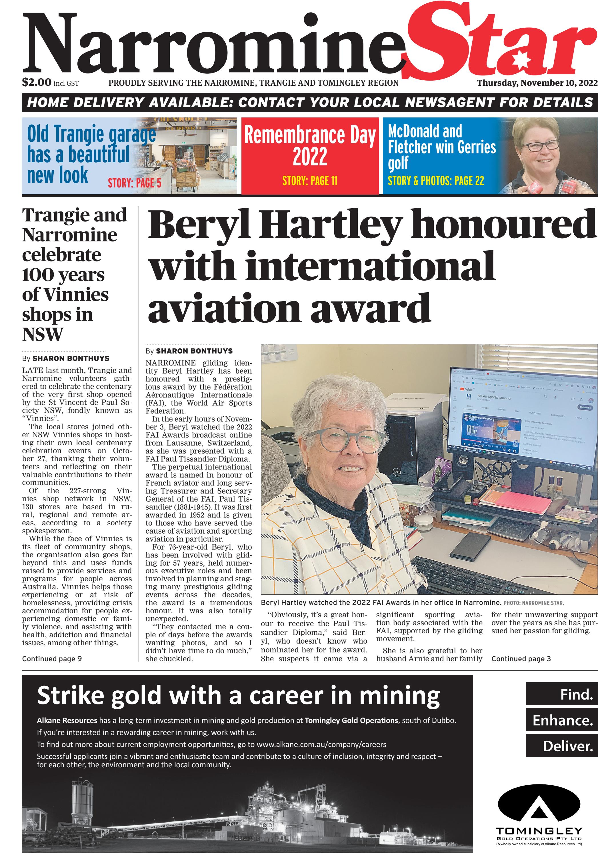 Narromine Star 10.11.2022 by Panscott Media - Issuu