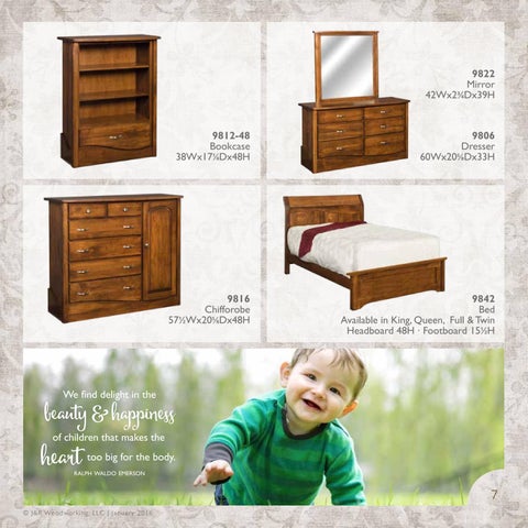 E & G Amish Furniture 家具目录 · 2016 Kid's Comfort- E&G Amish 家具 第 15 页