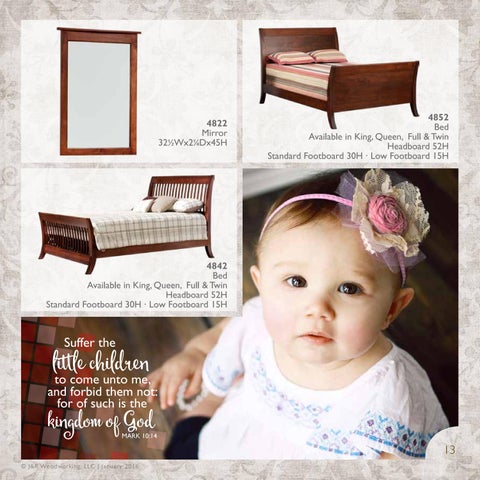 E & G Amish Furniture 家具目录 · 2016 Kid's Comfort- E&G Amish 家具 第 21 页