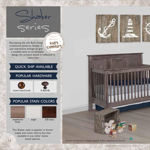E & G Amish Furniture 家具目录 · 2016 Kid's Comfort- E&G Amish 家具 第 22 页