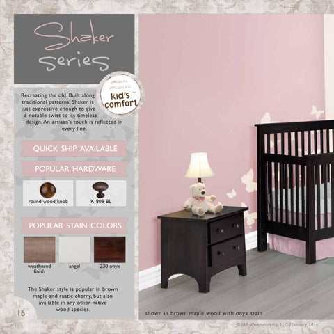 E & G Amish Furniture 家具目录 · 2016 Kid's Comfort- E&G Amish 家具 第 24 页
