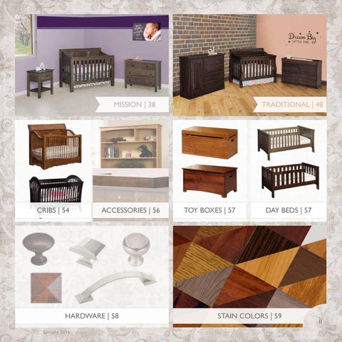 E & G Amish Furniture 家具目录 · 2016 Kid's Comfort- E&G Amish 家具 第 3 页