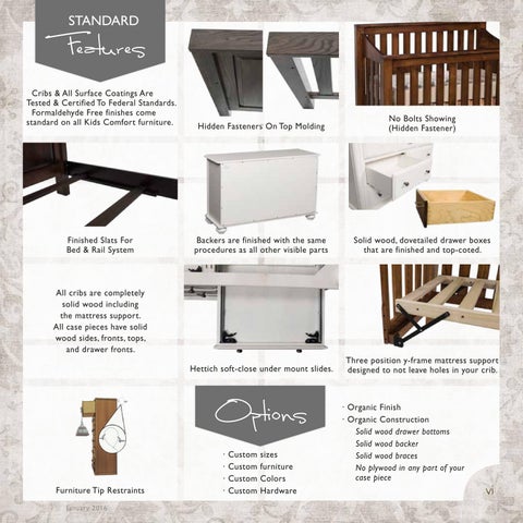 E & G Amish Furniture 家具目录 · 2016 Kid's Comfort- E&G Amish 家具 第 7 页