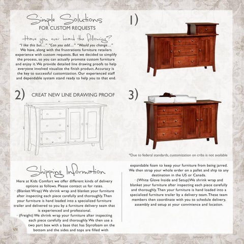 E & G Amish Furniture 家具目录 · 2016 Kid's Comfort- E&G Amish 家具 第 8 页