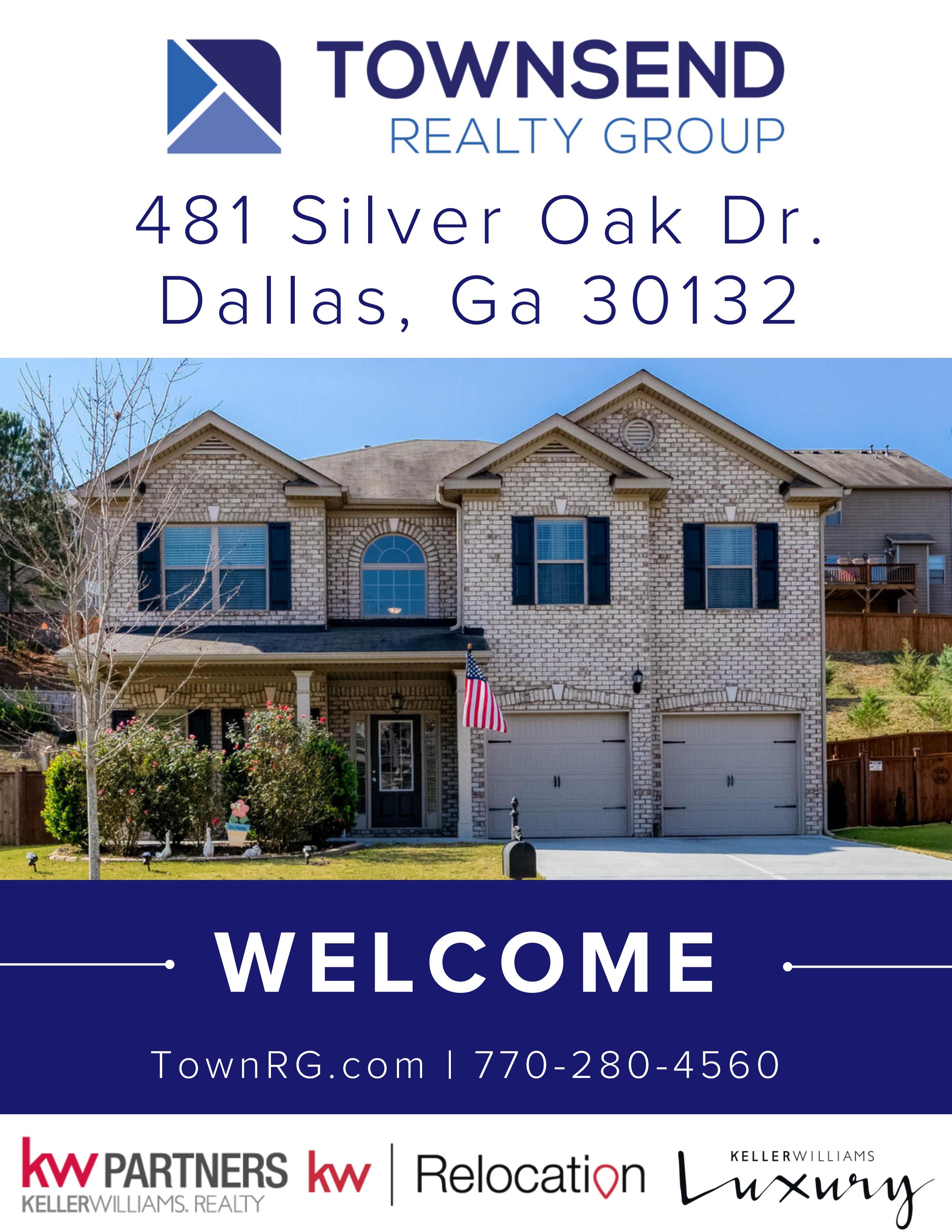 481 Silver Oak Dr. Dallas, Ga 30132 by townsendrealtygroup Issuu