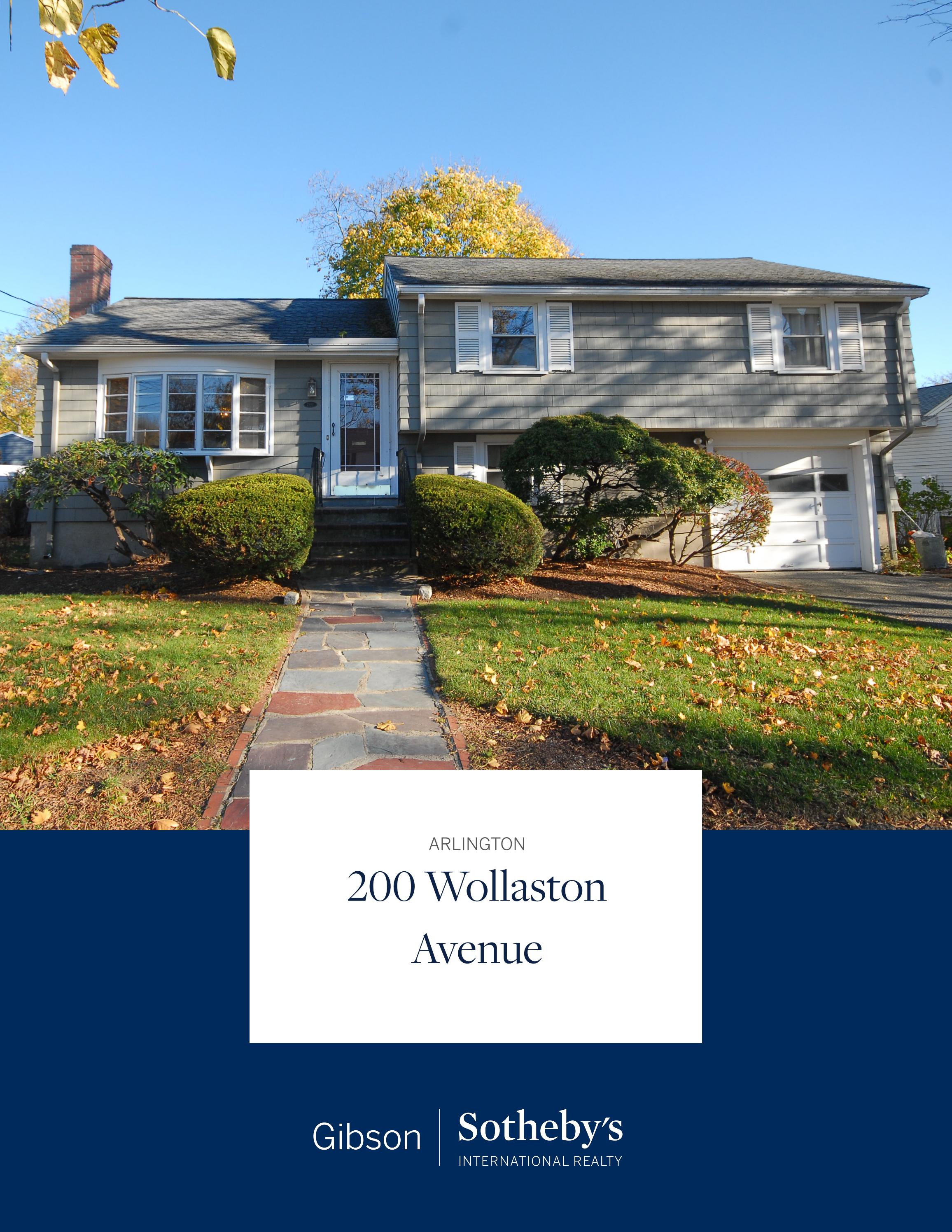 200 Wollaston Avenue, Arlington by Gibson Sotheby's International