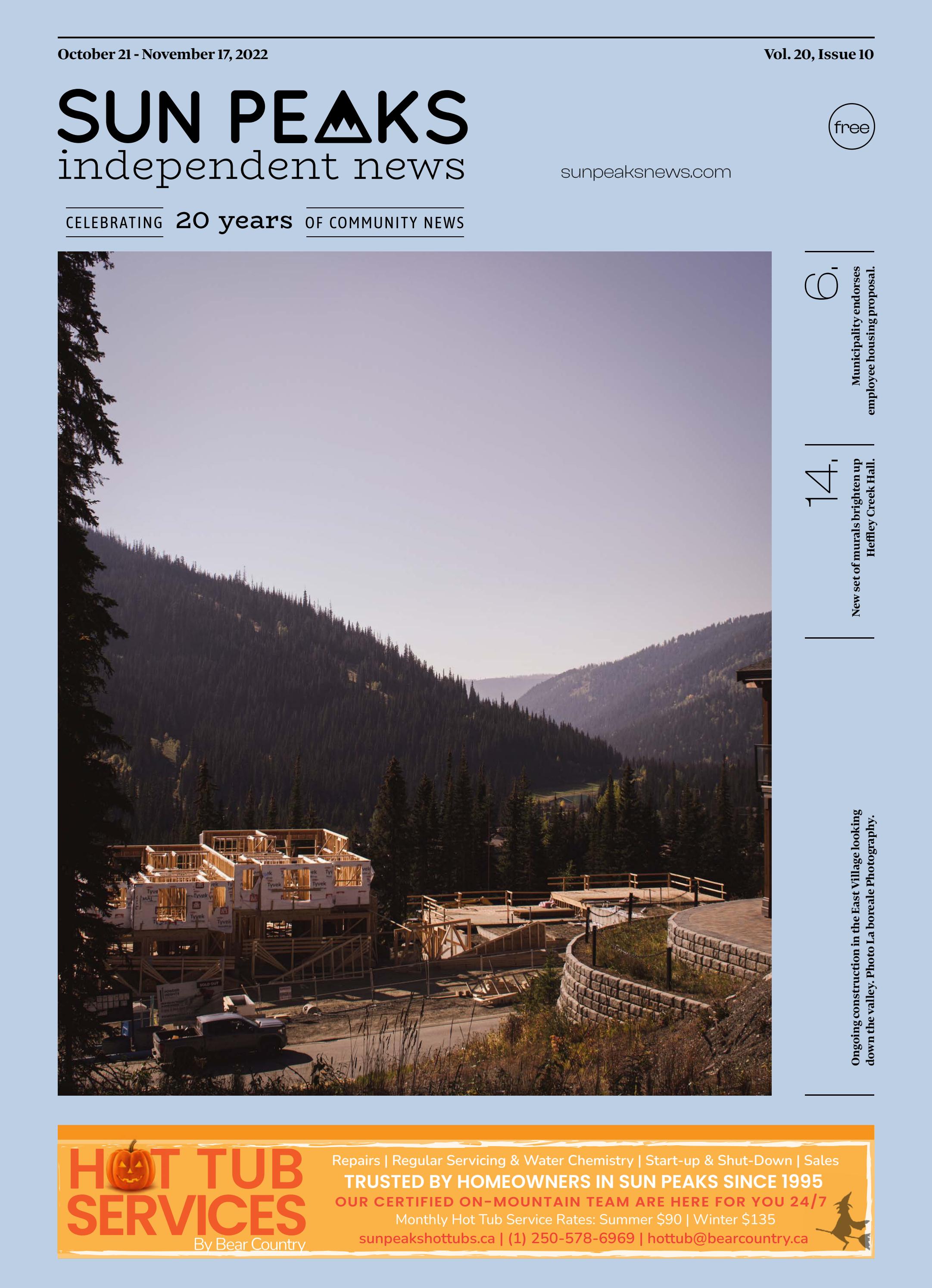 Sun Peaks Independent News Volume 20 Issue 10 by Sun Peaks