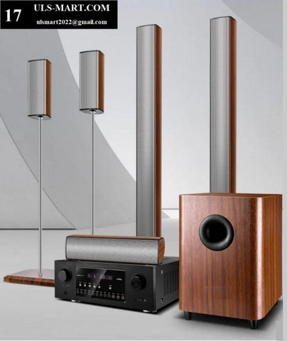 ULS-MART.COM 家具目录 · | DYH10-P01 | 07-AUDIO | ulsmart2022@gmail.com | http://uls-mart.com/audio.html 第 17 页