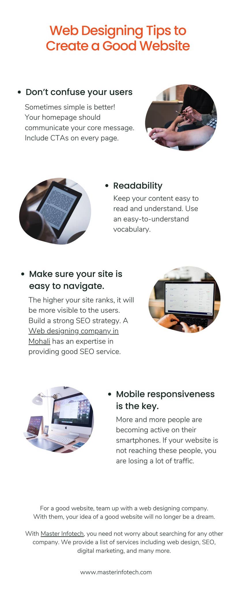 Web Design And Management Service Tips Web Designing Tips to Create a Good Website by masterinfotech - Issuu