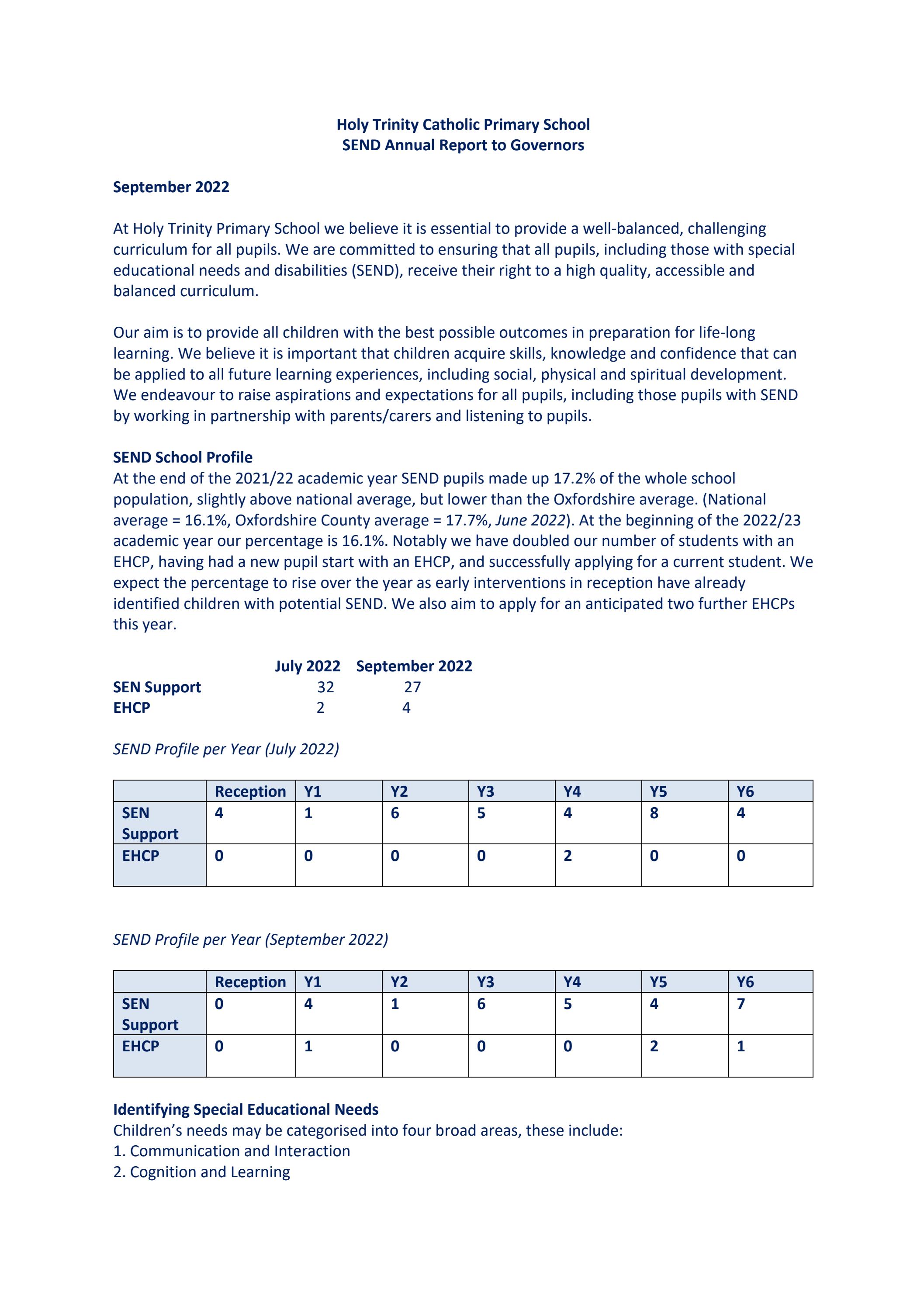 Special Educational Needs Report 2022 by Schudio Issuu