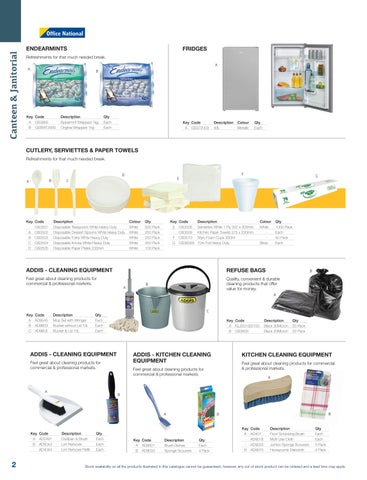 OfficeNationalAfrica 家具目录 · Canteen × Janitorial | 2022/2023 | Support 办公 第 4 页