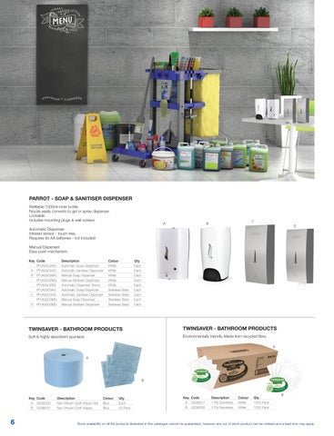 OfficeNationalAfrica 家具目录 · Canteen × Janitorial | 2022/2023 | Support 办公 第 8 页