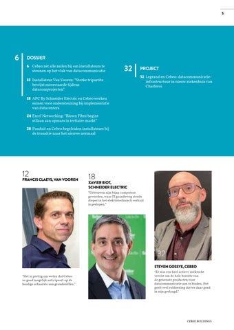 BUILDINGS 7 - Datacommunicatie in tertiaire gebouwen 第 5 页