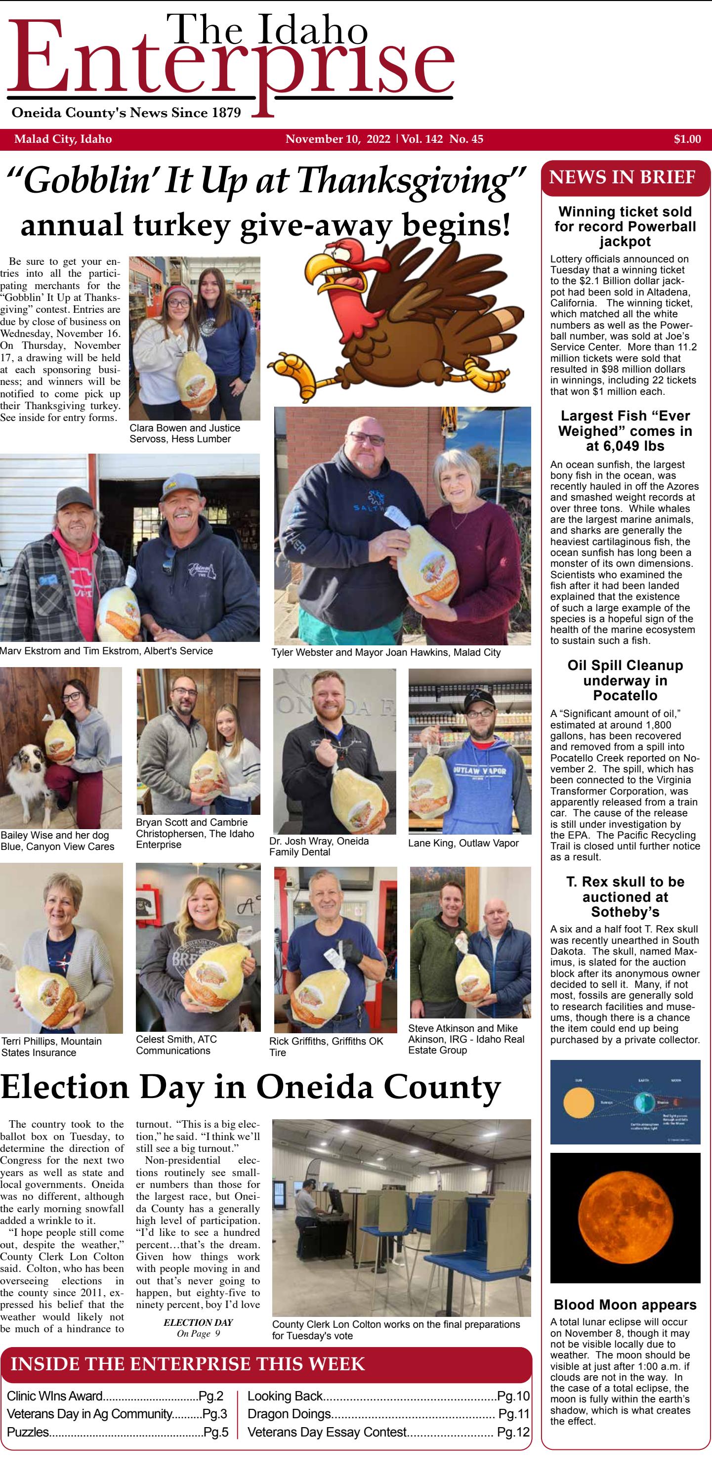 The Idaho Enterprise November 10, 2022 by The City Journals Issuu
