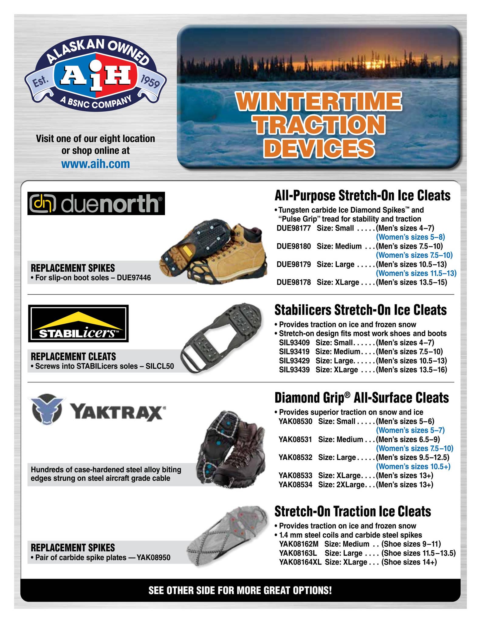 Wintertime Traction Devices by Alaska Industrial Hardware Issuu