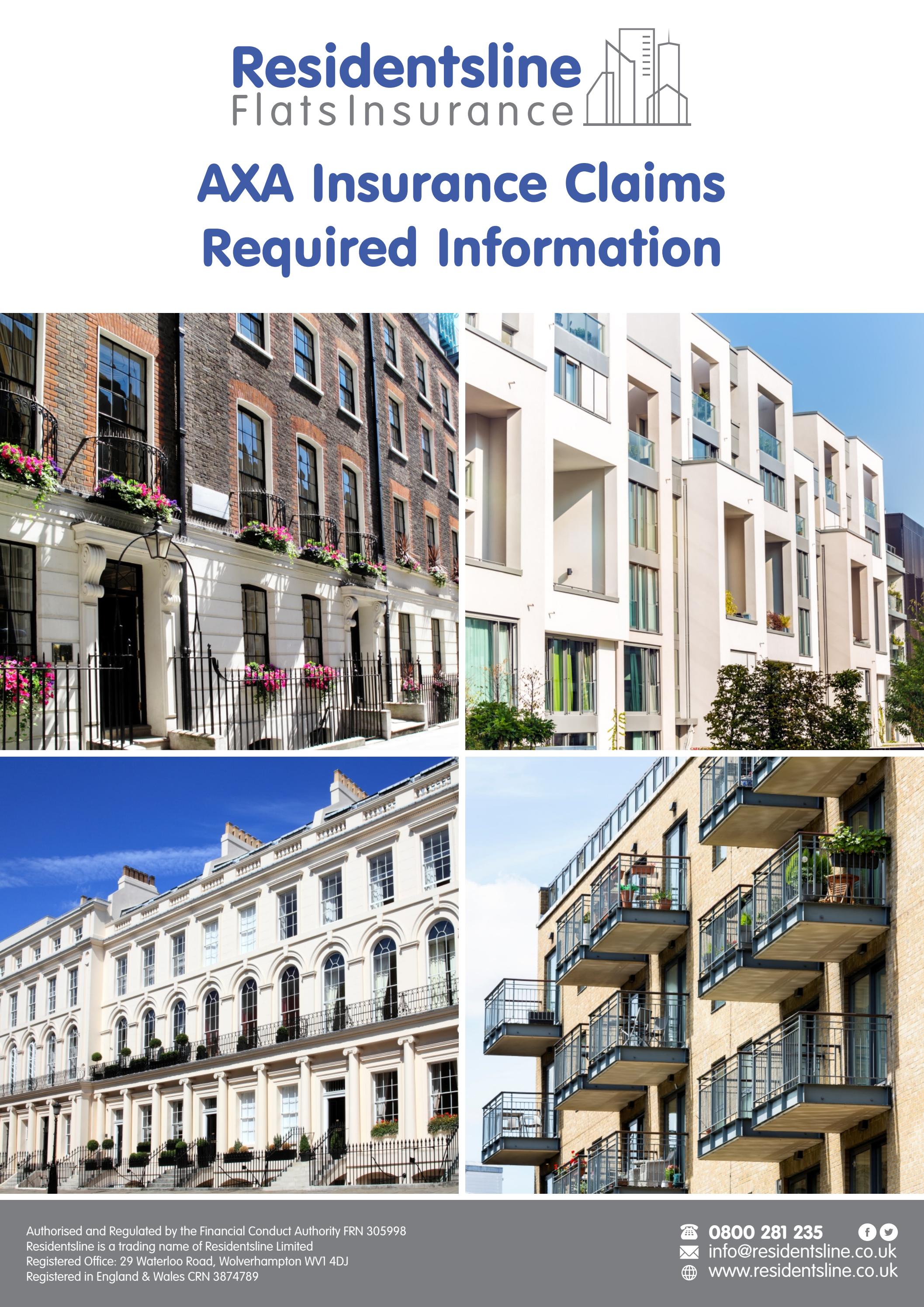 RL AXA Claims Information Nov 2022 by Belinda Thorpe Issuu