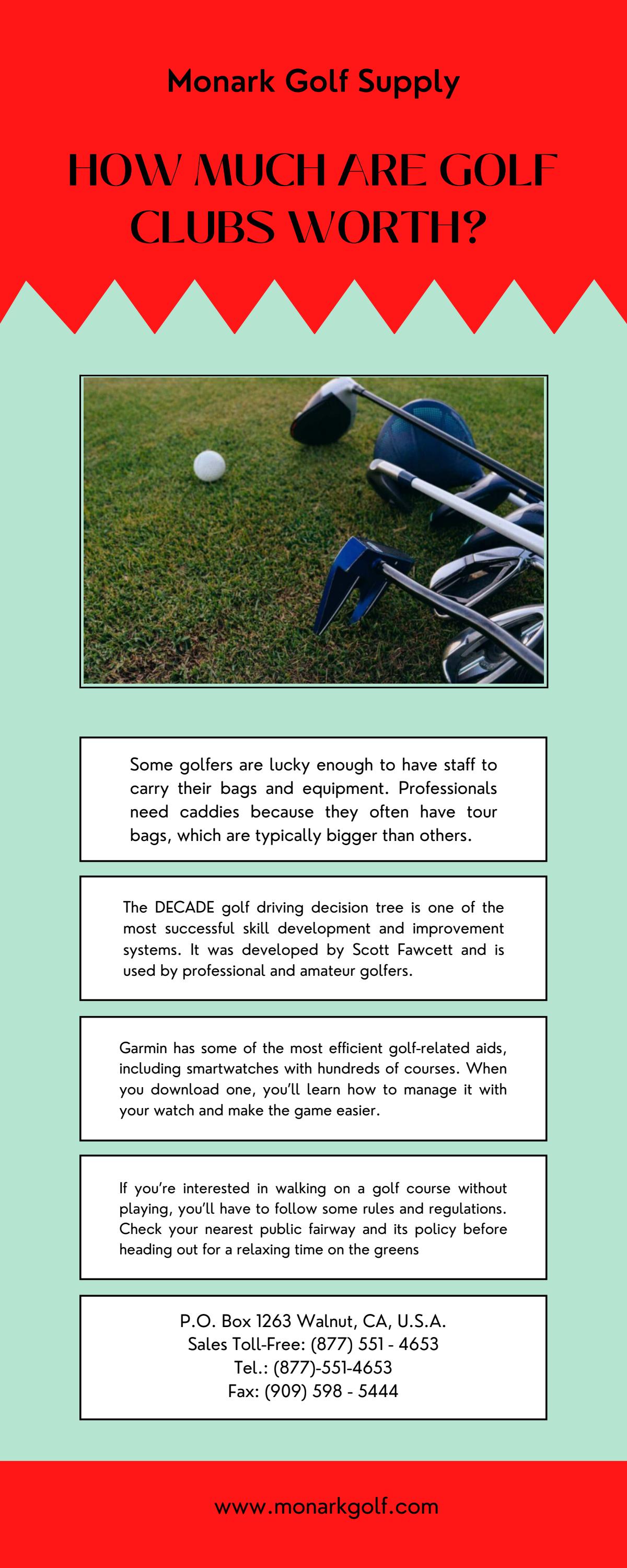 What Are the Values of Golf Clubs? by MONARK GOLF SUPPLY INC Issuu