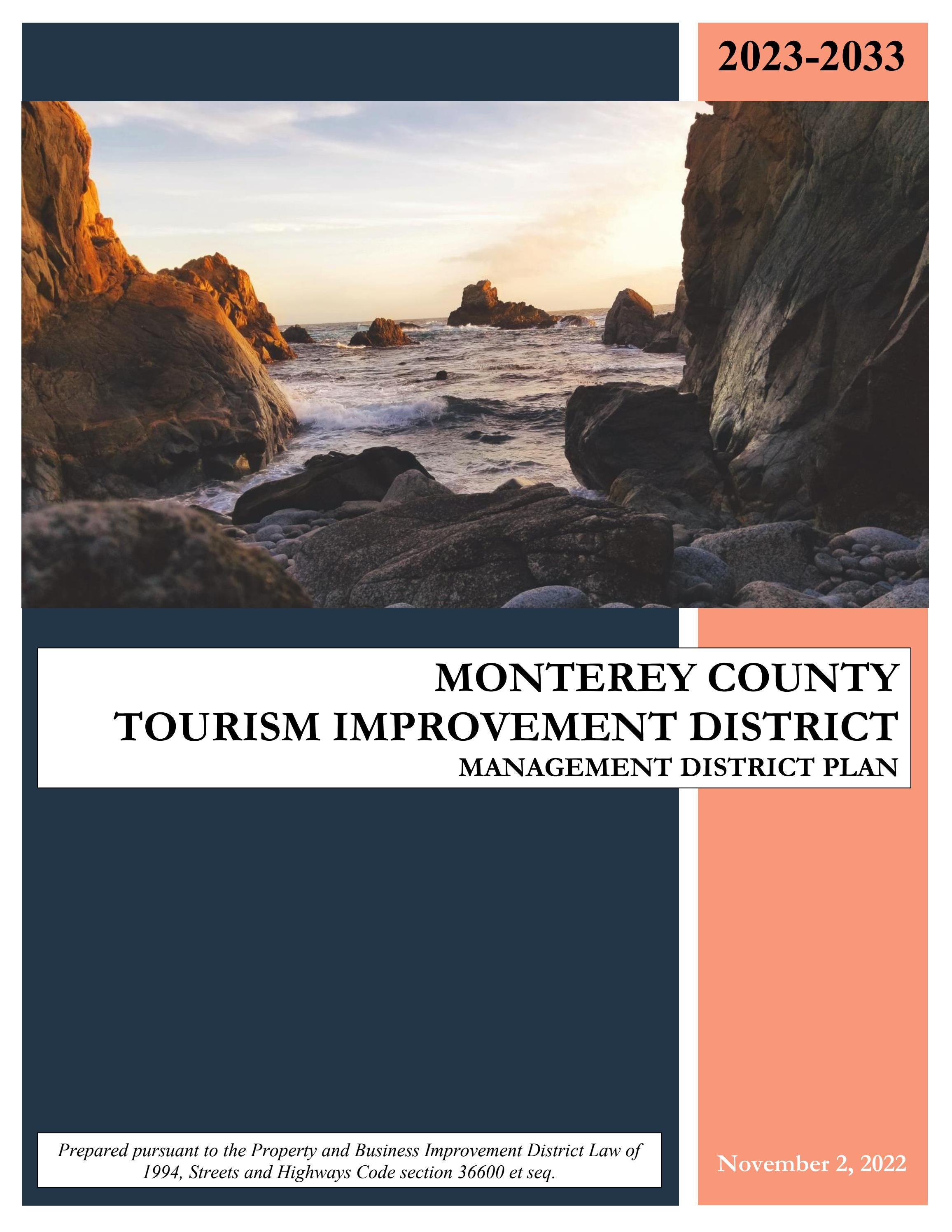 20232032 MCTID ManagementANAGEMENT DISTRICT PLAN (MDP) by Visit