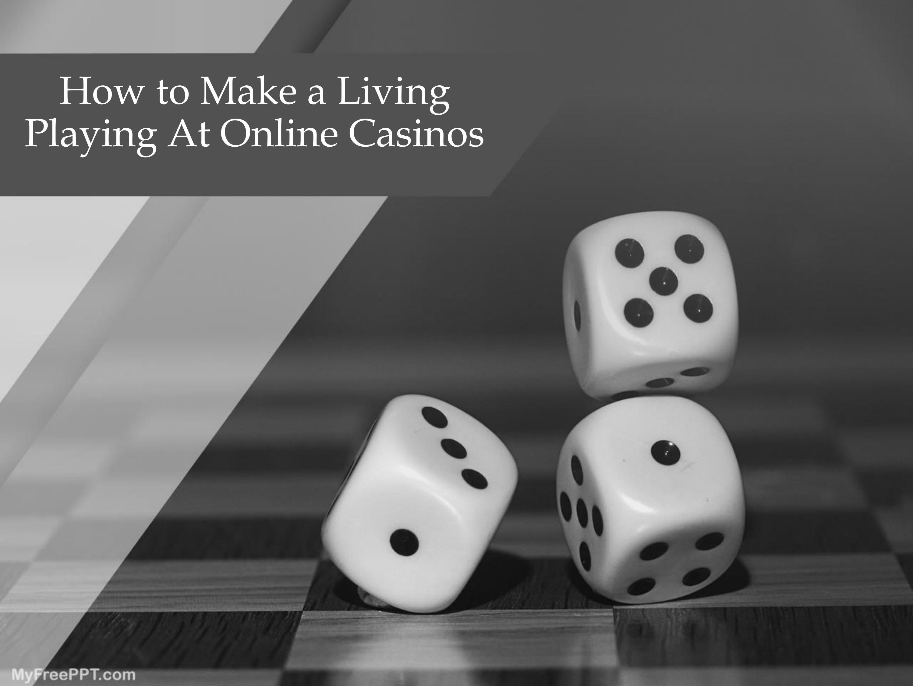 How to Make a Living Playing At Online Casinos by ern rendon Issuu