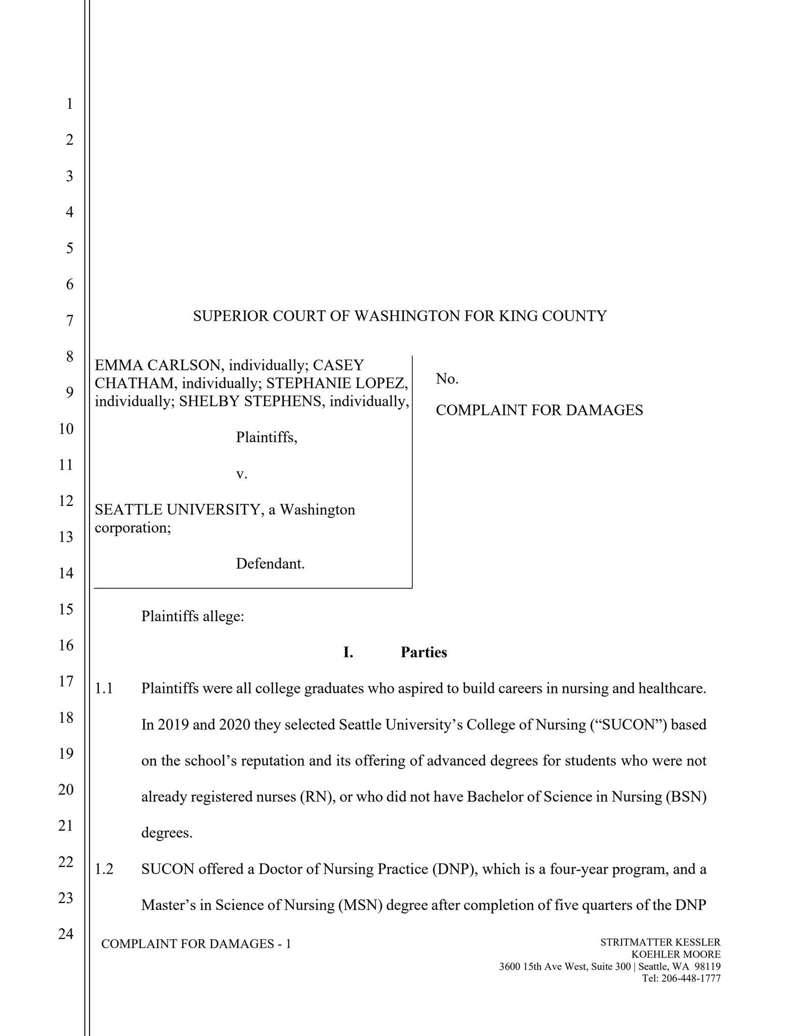 SUCON Complaint by Stritmatter Law - Issuu