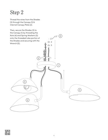nathanjameshome 家具目录 · Argo 吸顶灯 Instruction Sheet 第 6 页